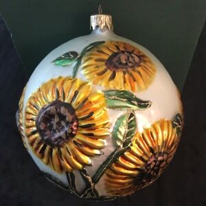 Slavic Treasures Sunflower Ornament